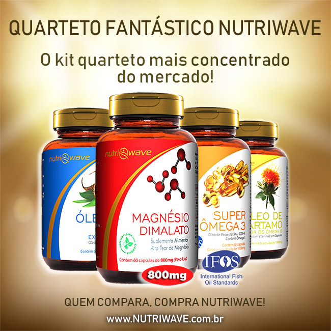Kit Quarteto Fantástico Nutriwave
